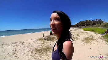 “slender Teen Tania’s Public Beach Debut: Rough Anal With A Dirty Old Man”