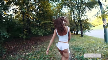 Public Anal Fuck By The Roadside: Mia Bandini Takes A Hot Load In Her Mouth