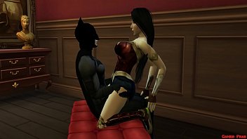 Batman Fucks Wonder Woman’s Tight Ass After Defeating Dc Villains