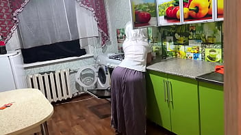 Stepmom’s Kitchen Anal Request For Her Mature Big Ass