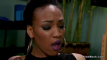 Ebony Squirt Queen Takes Anal In Lesbian Domination