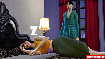 Korean Stepmother Takes Son’s Hard Cock In Both Holes