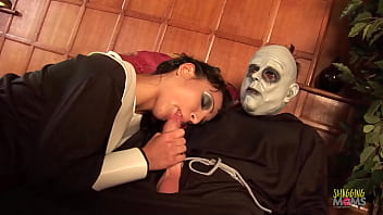 Blonde Milf’s Quest For Her Rabbit Leads To A Wild Anal Gangbang With Brunettes