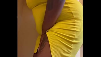 Ebony Bbw Enjoys A Golden Shower
